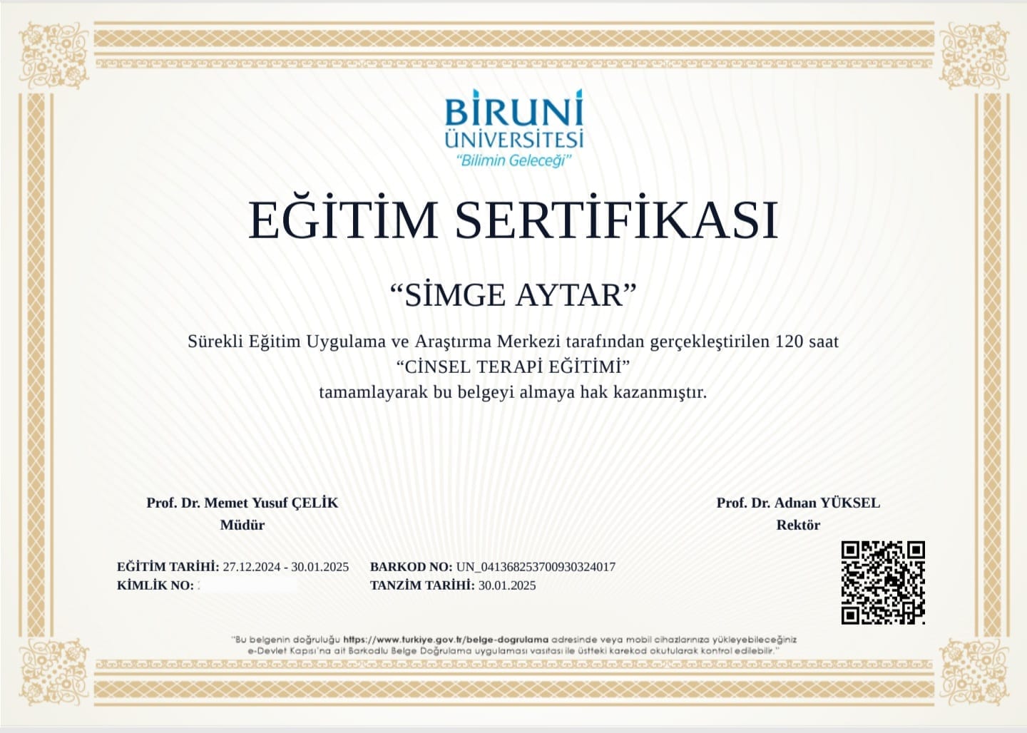 CİNSEL TERAPİ